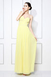 Daffodil Sweetheart Backless Long Evening Dress