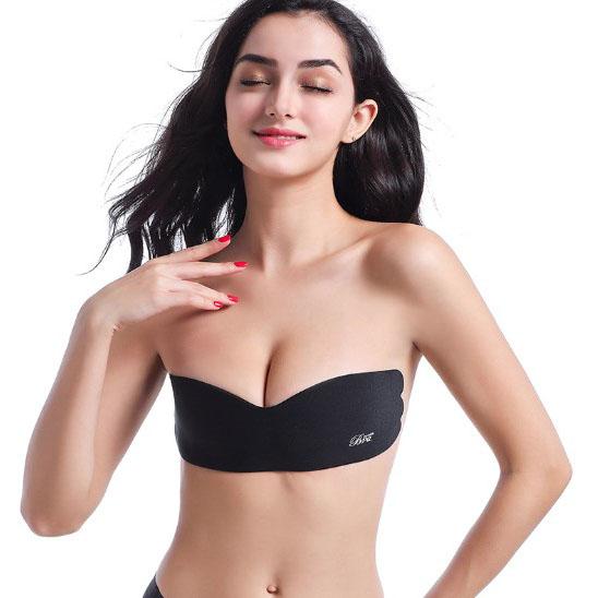 Silicone One-Pieces Invisible Push Up Bra Strapless Bra