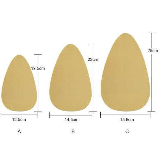 Silicone Teardrop Invisible Breast Tape Wireless Bra