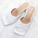 Women's Faux Leather Open-toe Sandals - Mislish