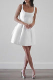 Short Mini Backless Party Homecoming Dress